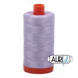 FIL COTON MAKO 50 AURIFIL 2560 Iris - Grosse bobine de 1300 mètres