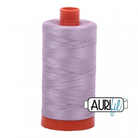 FIL COTON MAKO 50 AURIFIL 2562 Lilac - Grosse bobine de 1300 mètres