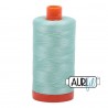 FIL COTON MAKO 50 AURIFIL 2830 Mint - Grosse bobine de 1300 mètres