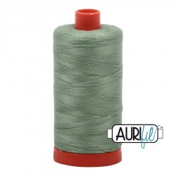 FIL COTON MAKO 50 AURIFIL 2840 Loden Green - Grosse bobine de 1300 mètres