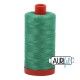 FIL COTON MAKO 50 AURIFIL 2860 Light Emerald - Grosse bobine de 1300 mètres