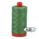 FIL COTON MAKO 50 AURIFIL 2884 Green Yellow - Grosse bobine de 1300 mètres