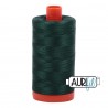 FIL COTON MAKO 50 AURIFIL 2885 Medium Spruce - Grosse bobine de 1300 mètres