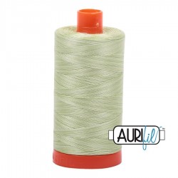 FIL COTON MAKO 50 AURIFIL 3320 Light Spring Green - Grosse bobine de 1300 mètres