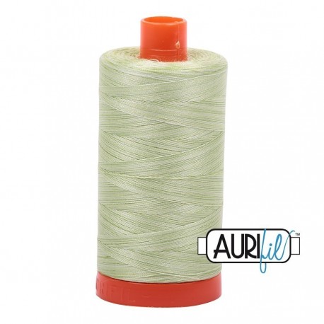 FIL COTON MAKO 50 AURIFIL 3320 Light Spring Green - Grosse bobine de 1300 mètres