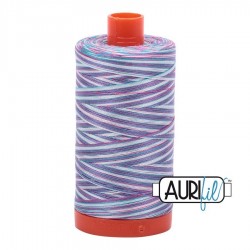 FIL COTON MAKO 50 AURIFIL 4647 Berrylicious - Grosse bobine de 1300 mètres