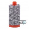 FIL COTON MAKO 50 AURIFIL 4652 Licorice Twist - Grosse bobine de 1300 mètres