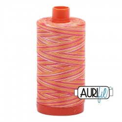 FIL COTON MAKO 50 AURIFIL 4657 Tramonto a Zoagli - Grosse bobine de 1300 mètres