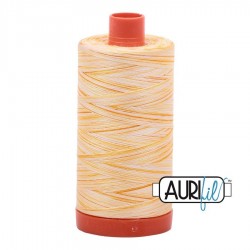 FIL COTON MAKO 50 AURIFIL 4658 Limoni di Monterosso - Grosse bobine de 1300 mètres