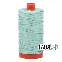 FIL COTON MAKO 50 AURIFIL 4661 Mint Julep - Grosse bobine de 1300 mètres