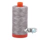 FIL COTON MAKO 50 AURIFIL 4670 Silver Fox - Grosse bobine de 1300 mètres