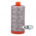 AURIFIL FIL COTON MAKO 50 1300m 4670 Silver Fox