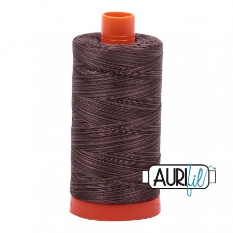 FIL COTON MAKO 50 AURIFIL 4671 Mocha Mousse - Grosse bobine de 1300 mètres