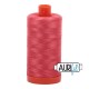 FIL COTON MAKO 50 AURIFIL 5002 Medium Red - Grosse bobine de 1300 mètres