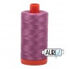 FIL COTON MAKO 50 AURIFIL 5003 Wine - Grosse bobine de 1300 mètres