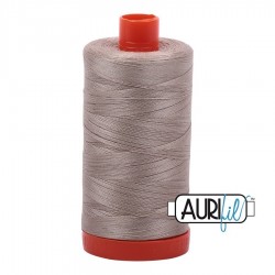 FIL COTON MAKO 50 AURIFIL 5011 Rope Beige - Grosse bobine de 1300 mètres