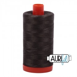 FIL COTON MAKO 50 AURIFIL 5013 Asphalt - Grosse bobine de 1300 mètres