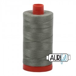 FIL COTON MAKO 50 AURIFIL 5019 Military Green - Grosse bobine de 1300 mètres