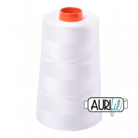 FIL COTON MAKO 50 AURIFIL 2021 Natural White - Cône de 5900 mètres