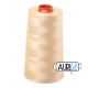 FIL COTON MAKO 50 AURIFIL 2105 Champagne - Cône de 5900 mètres