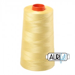 FIL COTON MAKO 50 AURIFIL 2115 Lemon - Cône de 5900 mètres