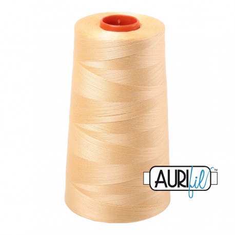 FIL COTON MAKO 50 AURIFIL 2130 Medium Butter - Cône de 5900 mètres