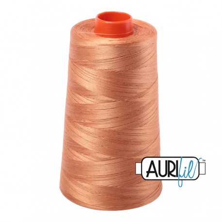 FIL COTON MAKO 50 AURIFIL 2210 Caramel - Cône de 5900 mètres