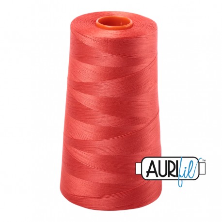 FIL COTON MAKO 50 AURIFIL 2277 Light Red Orange - Cône de 5900 mètres