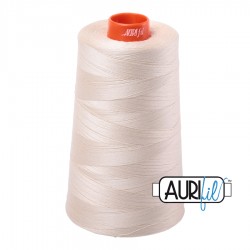 FIL COTON MAKO 50 AURIFIL 2310 Light Beige - Cône de 5900 mètres