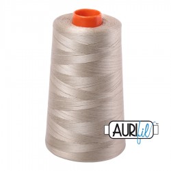 FIL COTON MAKO 50 AURIFIL 2324 Stone - Cône de 5900 mètres