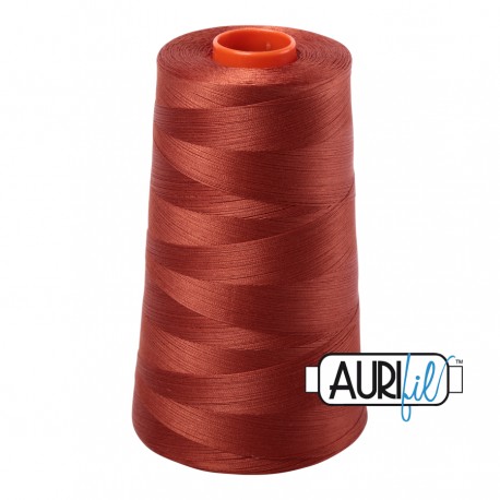 FIL COTON MAKO 50 AURIFIL 2350 Copper - Cône de 5900 mètres