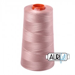 FIL COTON MAKO 50 AURIFIL 2375 Antique Blush - Cône de 5900 mètres