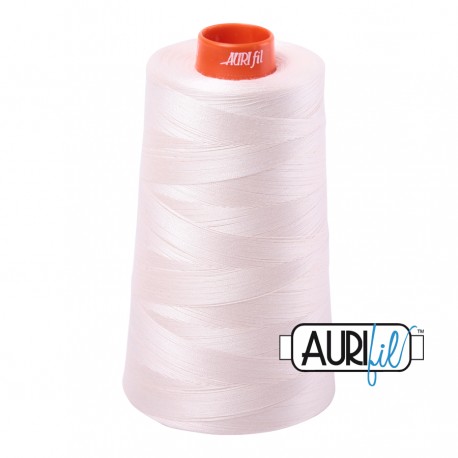 FIL COTON MAKO 50 AURIFIL 2405 Oyster - Cône de 5900 mètres