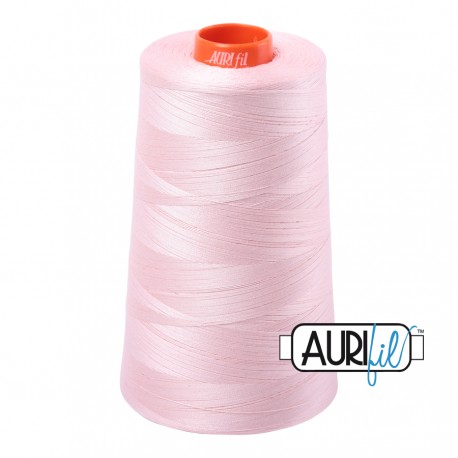 FIL COTON MAKO 50 AURIFIL 2410 Pale Pink - Cône de 5900 mètres