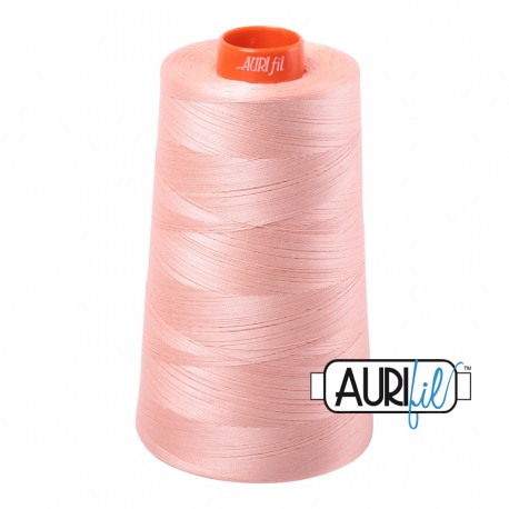 FIL COTON MAKO 50 AURIFIL 2420 Fleshy Pink - Cône de 5900 mètres