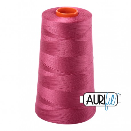 FIL COTON MAKO 50 AURIFIL 2455 Medium Carmine Red - Cône de 5900 mètres