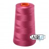 FIL COTON MAKO 50 AURIFIL 2455 Medium Carmine Red - Cône de 5900 mètres