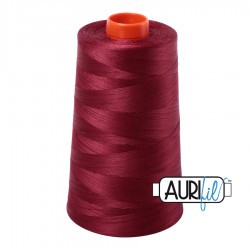 FIL COTON MAKO 50 AURIFIL 2460 Dark Carmine Red - Cône de 5900 mètres