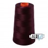 FIL COTON MAKO 50 AURIFIL 2465 Very Dark Brown - Cône de 5900 mètres