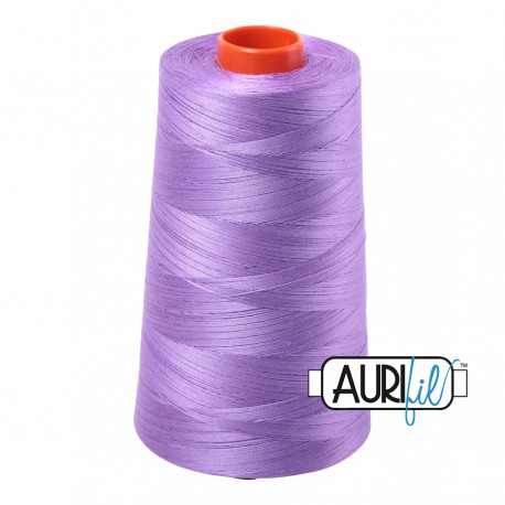 FIL COTON MAKO 50 AURIFIL 2520 Violet - Cône de 5900 mètres