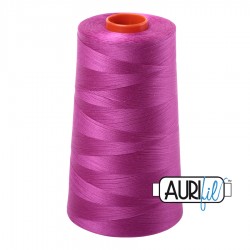 FIL COTON MAKO 50 AURIFIL 2535 Magenta - Cône de 5900 mètres