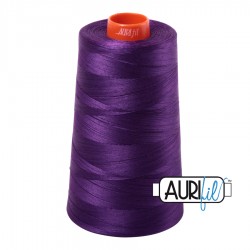 FIL COTON MAKO 50 AURIFIL 2545 Medium Purple - Cône de 5900 mètres