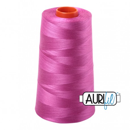 FIL COTON MAKO 50 AURIFIL 2588 Light Magenta - Cône de 5900 mètres