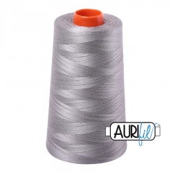 FIL COTON MAKO 50 AURIFIL 2620 Stainless Steel - Cône de 5900 mètres