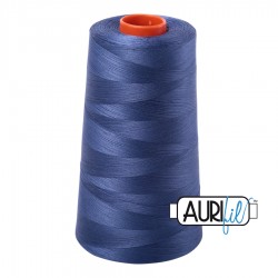 FIL COTON MAKO 50 AURIFIL 2775 Steel Blue - Cône de 5900 mètres