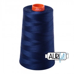 FIL COTON MAKO 50 AURIFIL 2784 Dark Navy - Cône de 5900 mètres