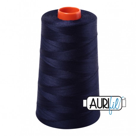 FIL COTON MAKO 50 AURIFIL 2785 Very Dark Navy - Cône de 5900 mètres