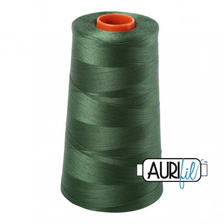 FIL COTON MAKO 50 AURIFIL 2890 Very Dark Grass Green - Cône de 5900 mètres