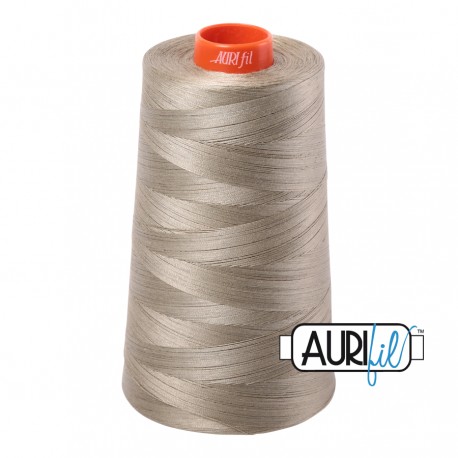 FIL COTON MAKO 50 AURIFIL 2900 Light Khaki Green - Cône de 5900 mètres