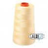 FIL COTON MAKO 50 AURIFIL 3910 Lemon Ice - Cône de 5900 mètres